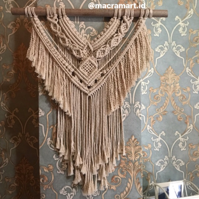 Macrame Wall Hanging Decoration / Makrame / Hiasan Dinding / Dekorasi