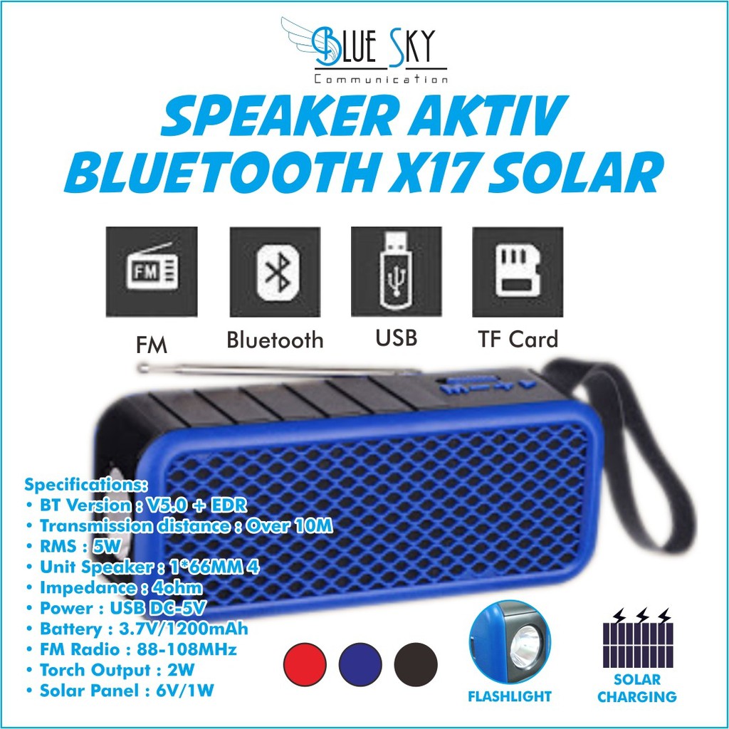 SPEAKER AKTIV BLUETOOTH ISOLAR X17