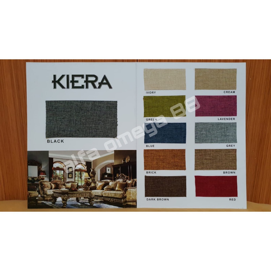 KIERA : MINIMALIS, POLOS, KAIN SOFA, SOFA BED, BAHAN KAGAWA, VIENNA