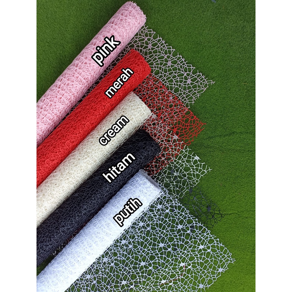 

1m polynet mesh#jaring laba laba#bahan buket