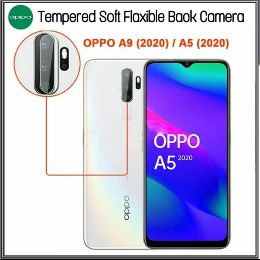 OPPO A9 2020 A5 2020 Tempered Glass Camera Anti Gores Kamera Bening