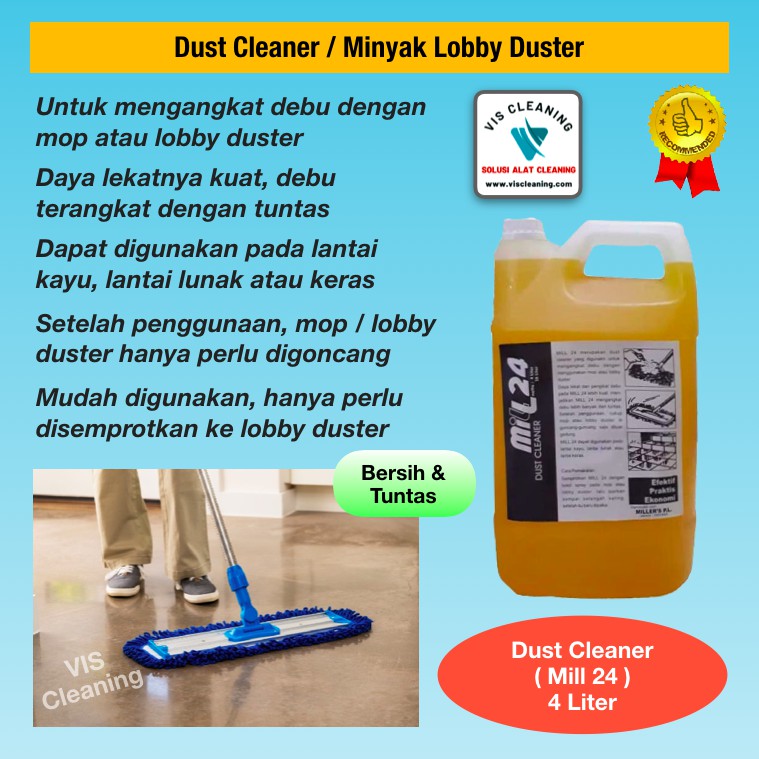 Paket Lobby Duster + Minyak Lobby (Dust Cleaner Mill 24 )