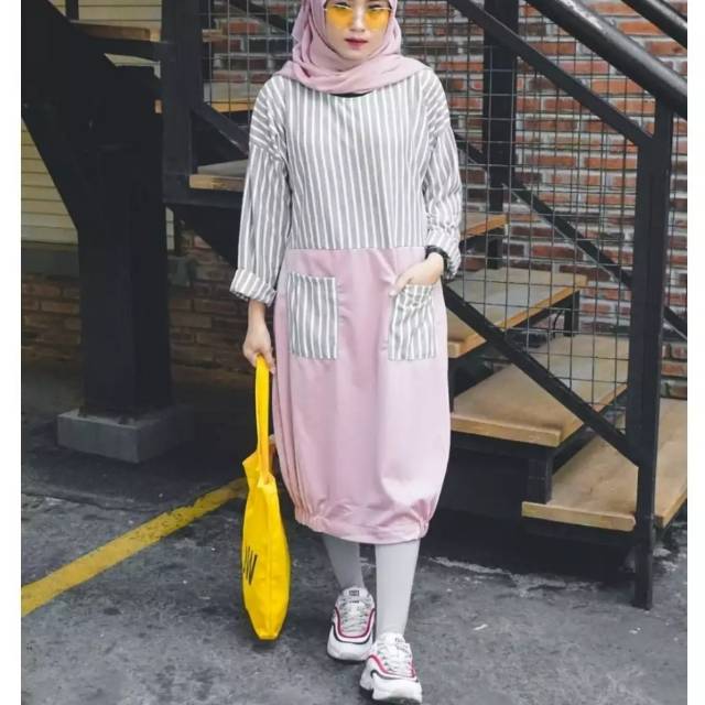 Atasan tunic muslimah