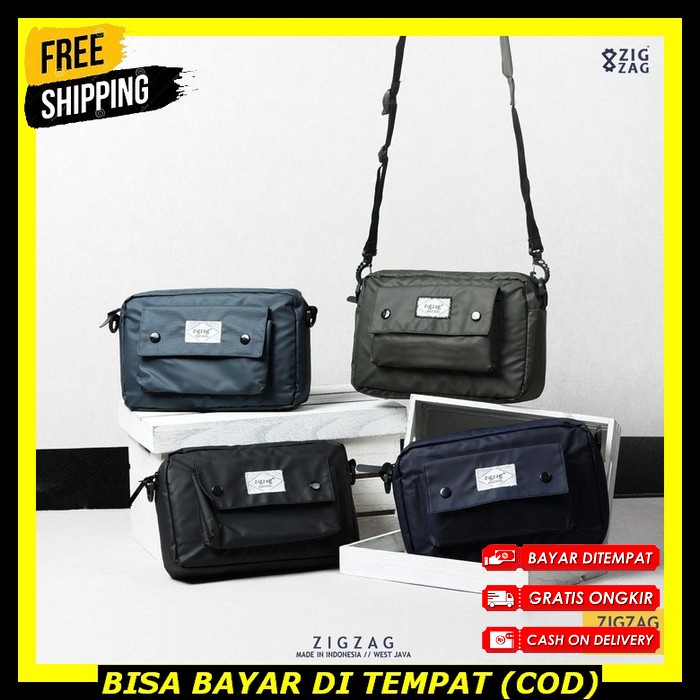 Tas Selempang Pria Terbaru 2022 Tas Kecil Anti Air Selempang Cowok Import Keren Sling Bag Distro Ori