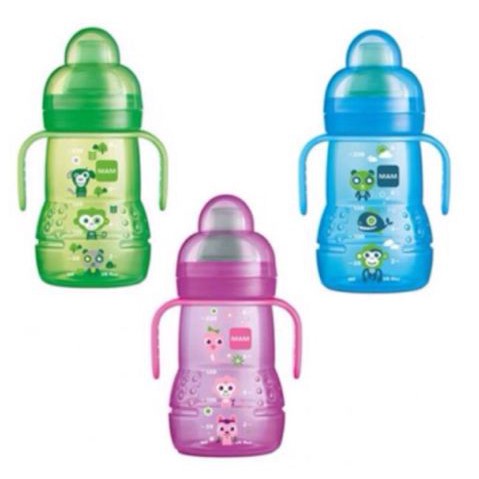 MAM TRAINER with Spill Free Teat &amp; Spout | Baby Training Cup - Soft Spout Cup - Botol Minum Anak / Bayi 6m+