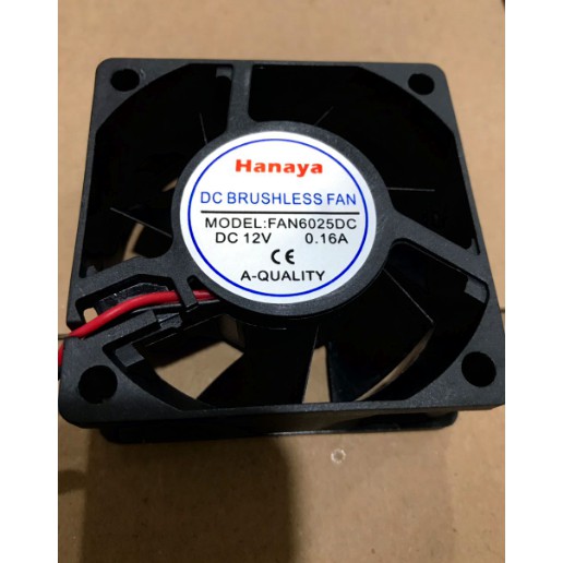 Fan Dc 12v Kipas Dc 6cm 2,5cm