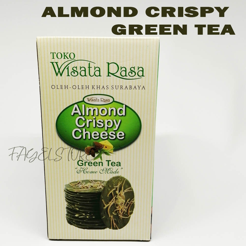 

Almond Crispy Cheese Wisata Rasa Surabaya Green Tea