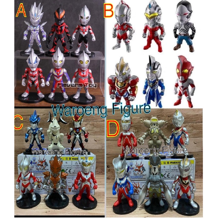 Mainan Figure Set Ultraman - Ultraman B