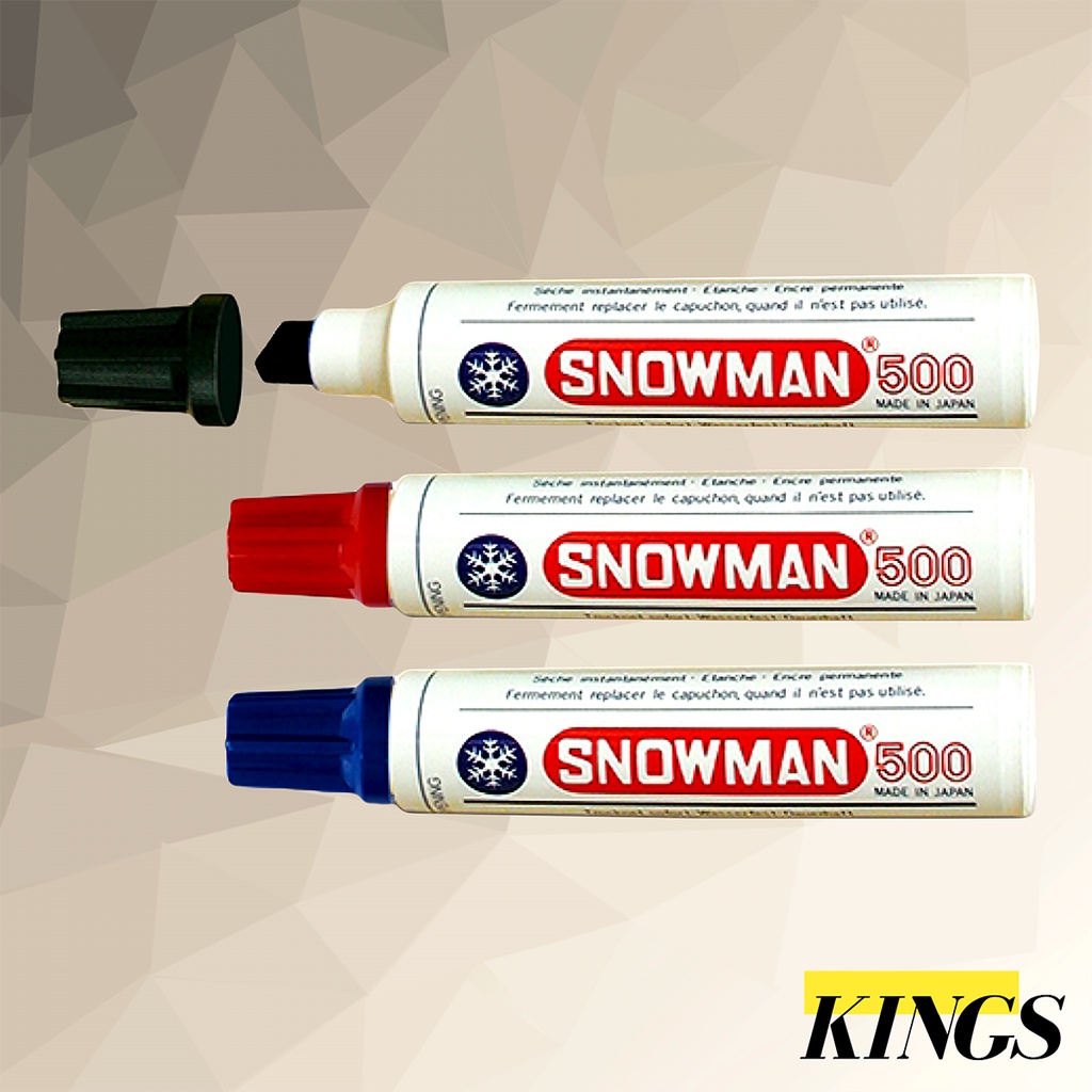 

Snowman Jumbo Marker / Spidol Jumbo J-500