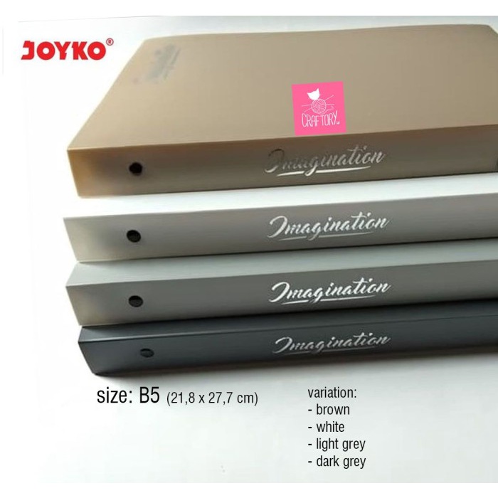 

Joyko Binder B5 Imagination-MHIM-M140 Buku Notebook Catatan Kuliah Sek