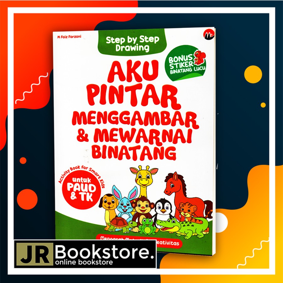 AKU PINTAR MENGGAMBAR & MEWARNAI BINATANG