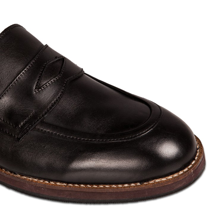 Blake Penny Loafers Black - Nappa Milano - Sepatu Pria