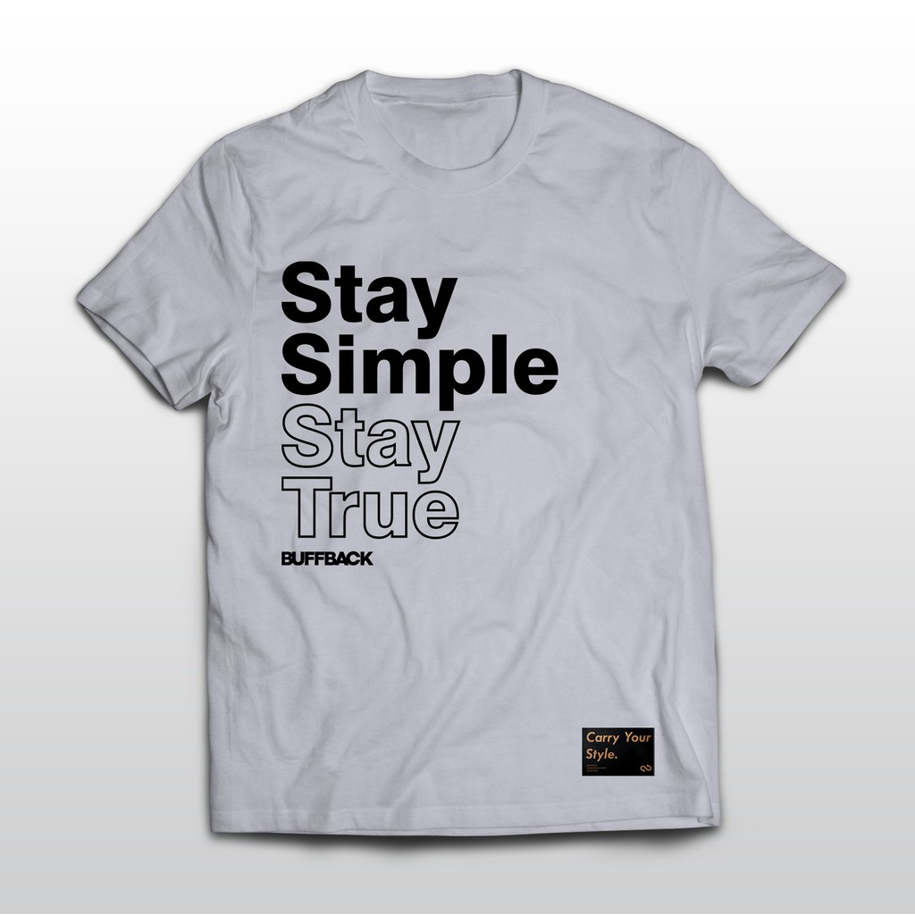 T-Shirt BUFFBACK Stay Simple A05