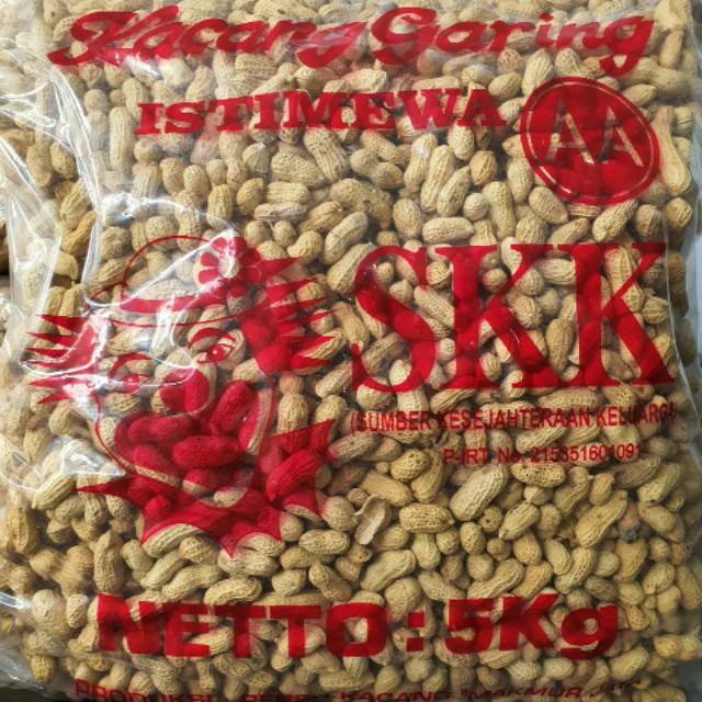 

Kacang garing isitmewa merk AA