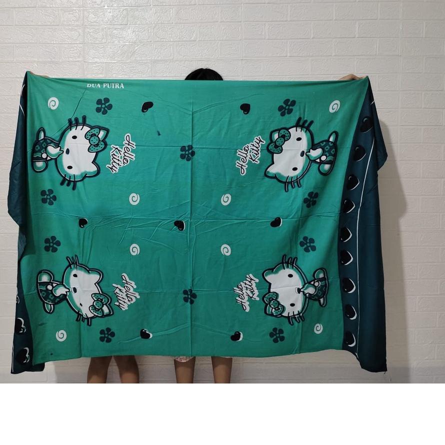 ➽ Kain Bali Jumbo / Kain Pantai / Selimut Pantai / Sarung Bali / Kain Aksesories / Motih Hello Kitty