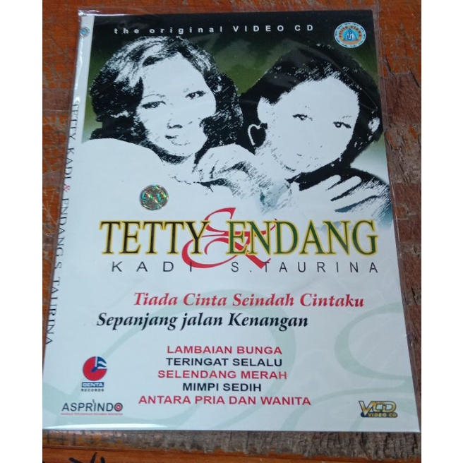Kaset Original Vcd karaoke Tetty Kadi & Endang s