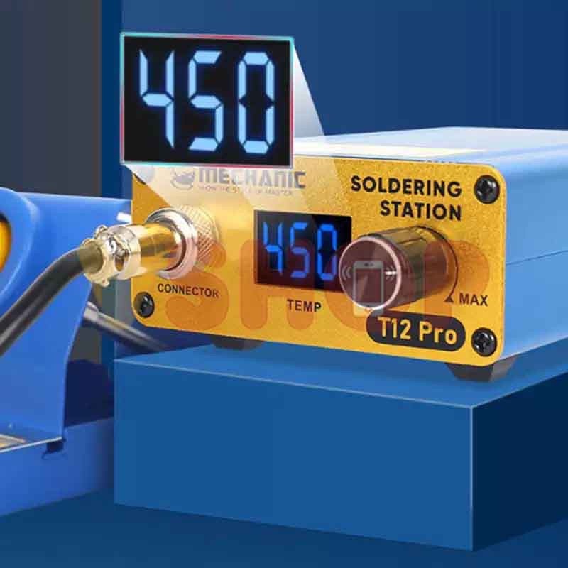 SOLDER STATION MECHANIC T12 PRO INTELIGENT TEMPERATURE CONTROL