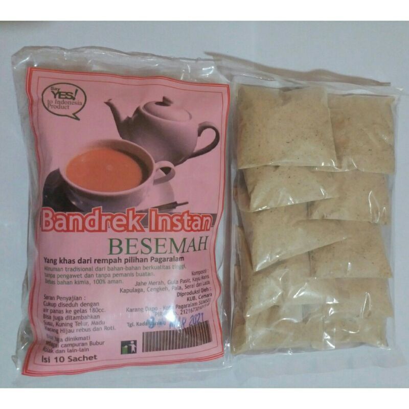 Bandrek Jahe Merah Besemah