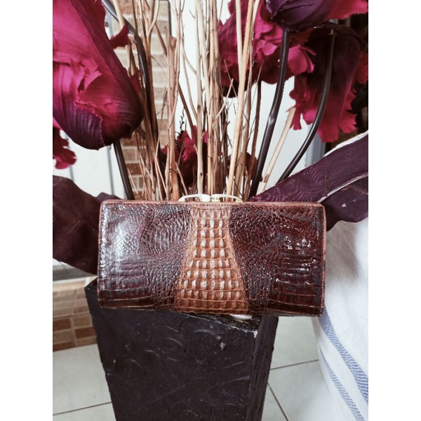 Dompet Kulit Buaya Asli