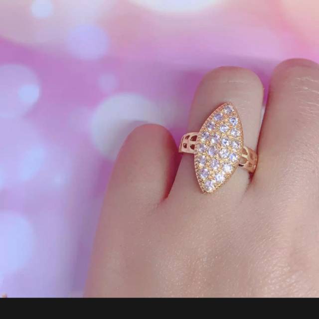 Cincin gold minimalis 24k xuping