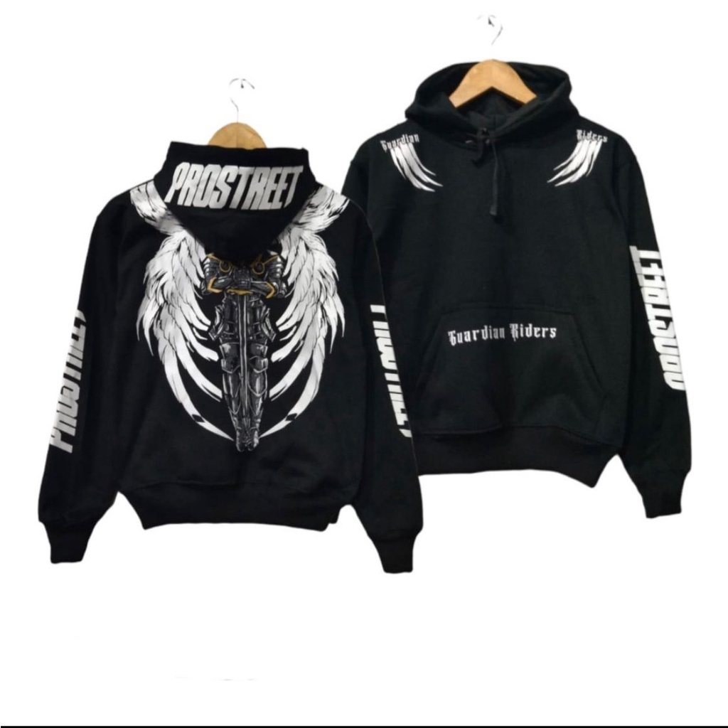 Jaket Hoodie Anak Prostreet Guradian Jaket Motor Anak Laki-Laki Perempuan Remaja Tanggung
