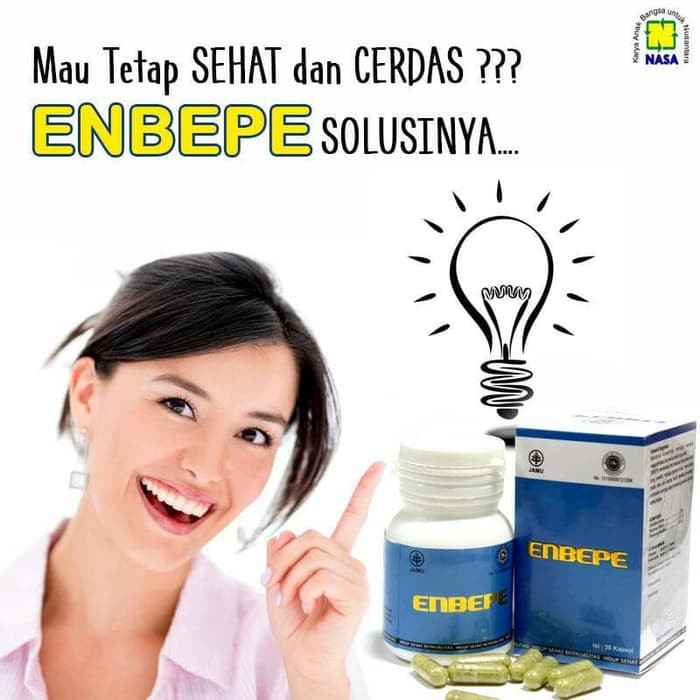 ENBEPE Obat Herbal Kecerdasan Otak Terbaik Original NASA