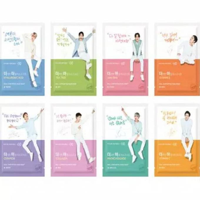 BEST SELLER EXO MASKER NATURE REPUBLIC REAL COMFORTING MASK SHEET EXO EDITION