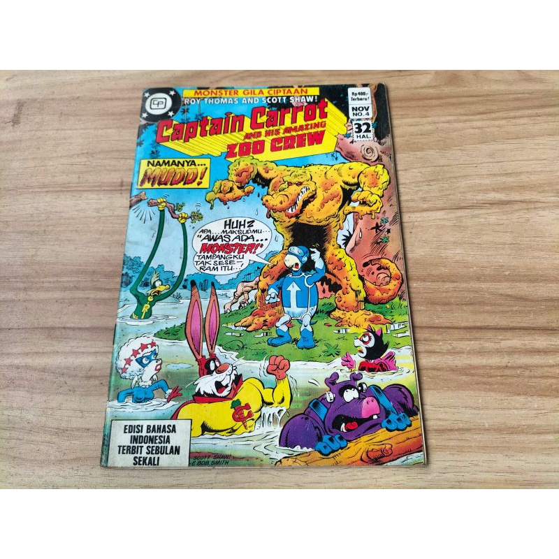 Komik Captain Carrot #4, Cypress