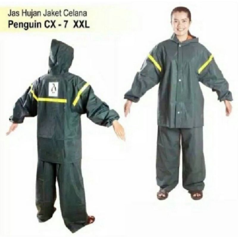 Jas Hujan Penguin CX-7 jaket Celana  Jaket Celana penguin