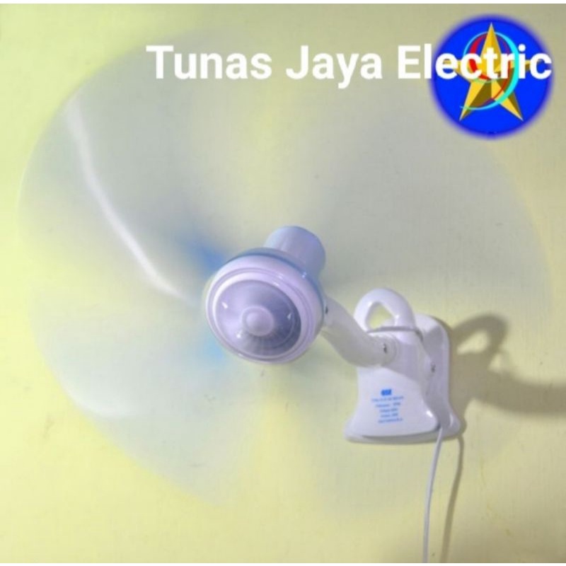 Kipas Angin 3 Fungsi 30W (5 Baling) JEPIT - DINDING - MEJA Standar SNI