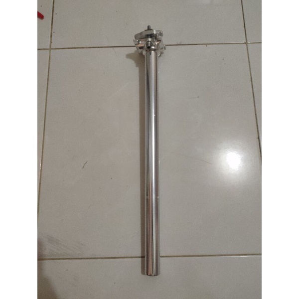 tiang sadel seatpost classic 25.4 GT half5 silver alloy