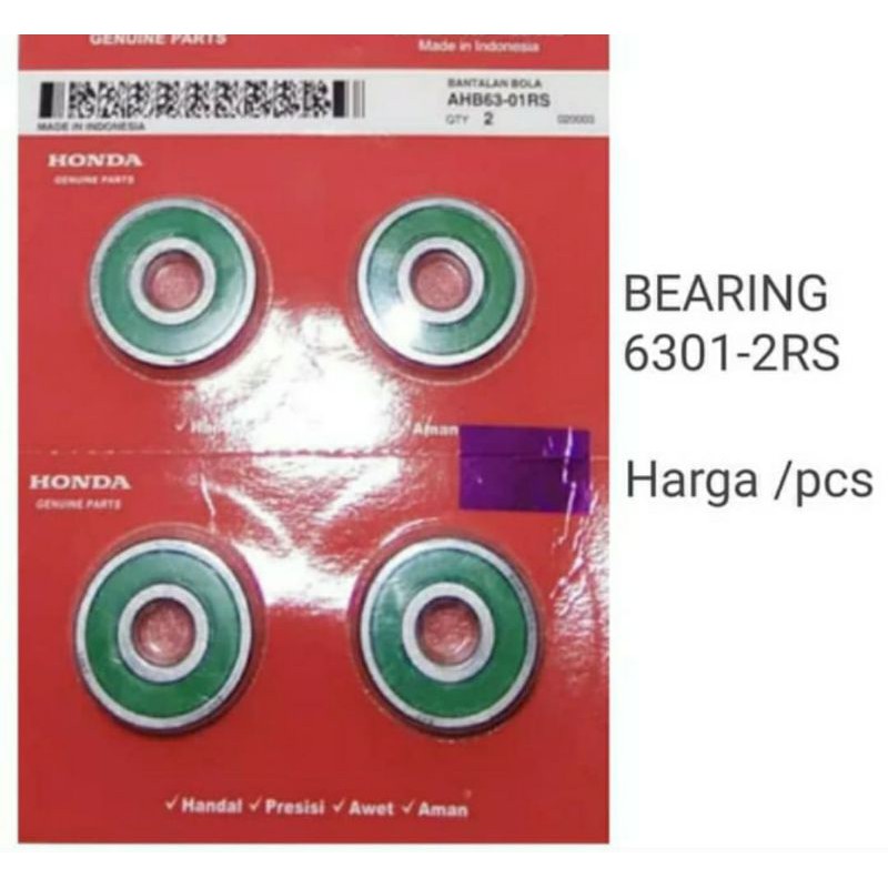 BEARING/KLAHER HONDA 6301 1RS