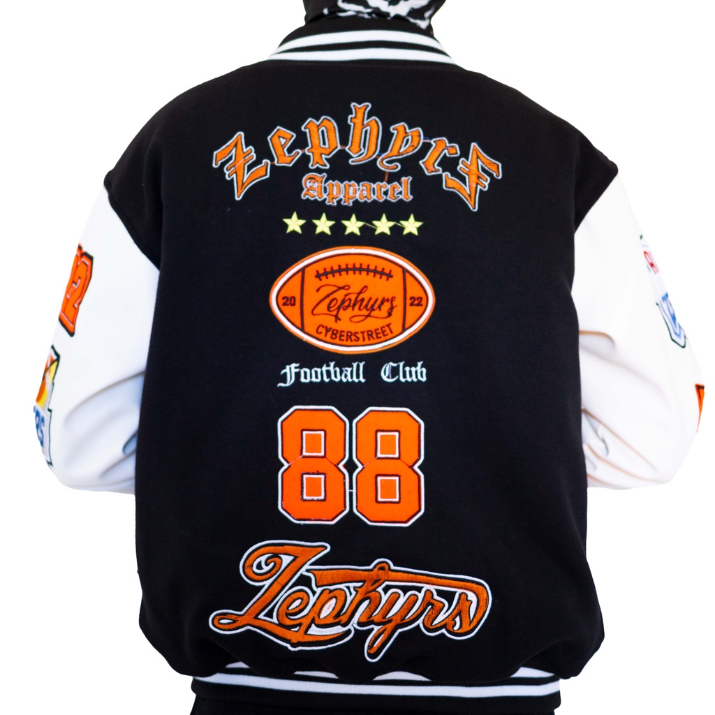 VARSITY FULL BORDIR HUSTLE 88