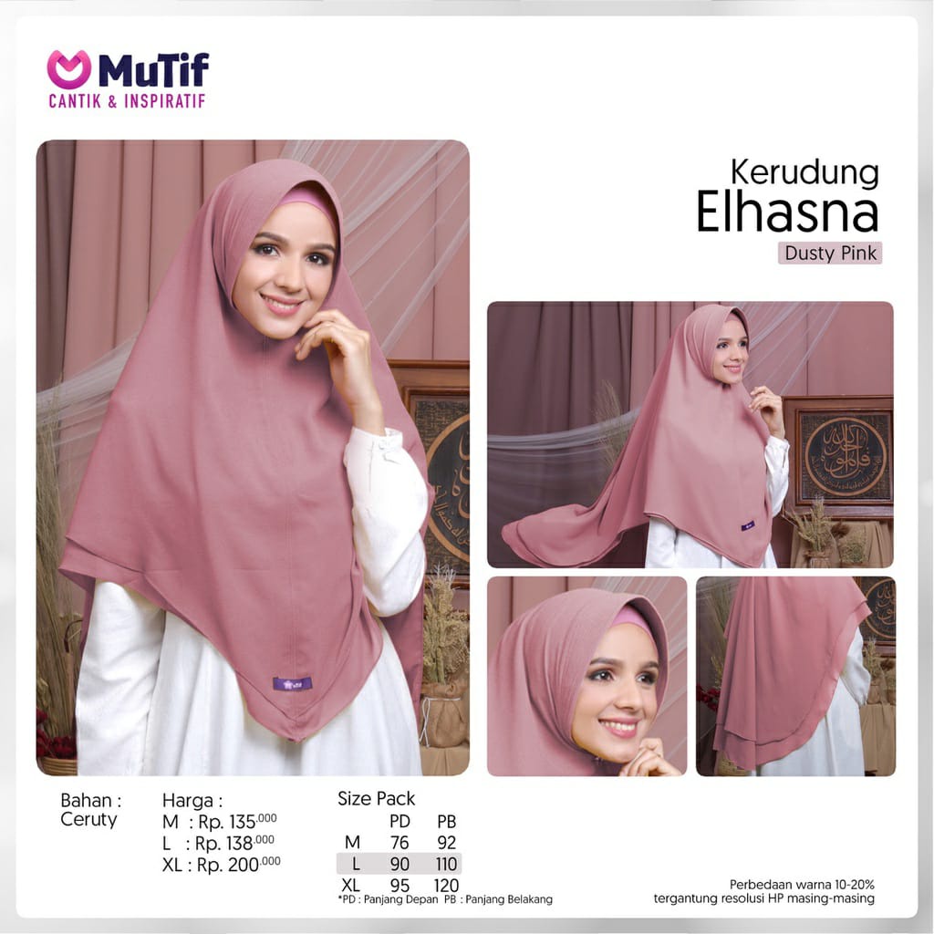 MUTIF KERUDUNG INSTAN ELHASNA