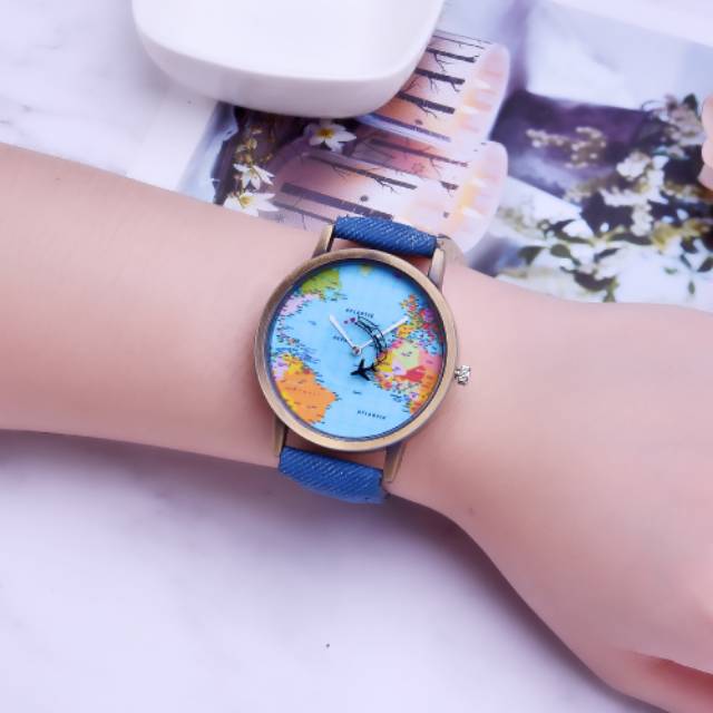 BS203 Geneva World Wide - Jam Tangan Pria &amp; Wanita ( Group ) (DI JAMIN HIDUP)
