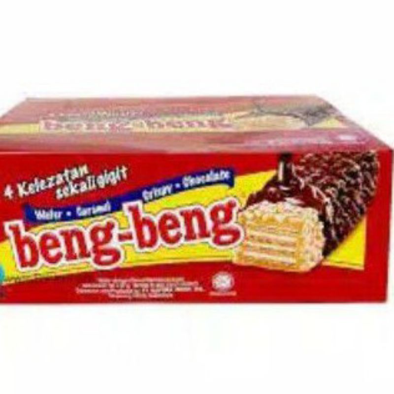 

Beng Beng / Coklat Beng Beng / Wafer Beng Beng / Beng Beng Regular 20 x 20 gr