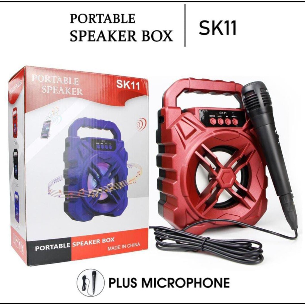 Speaker plus microphone SK11 original murah terbaik