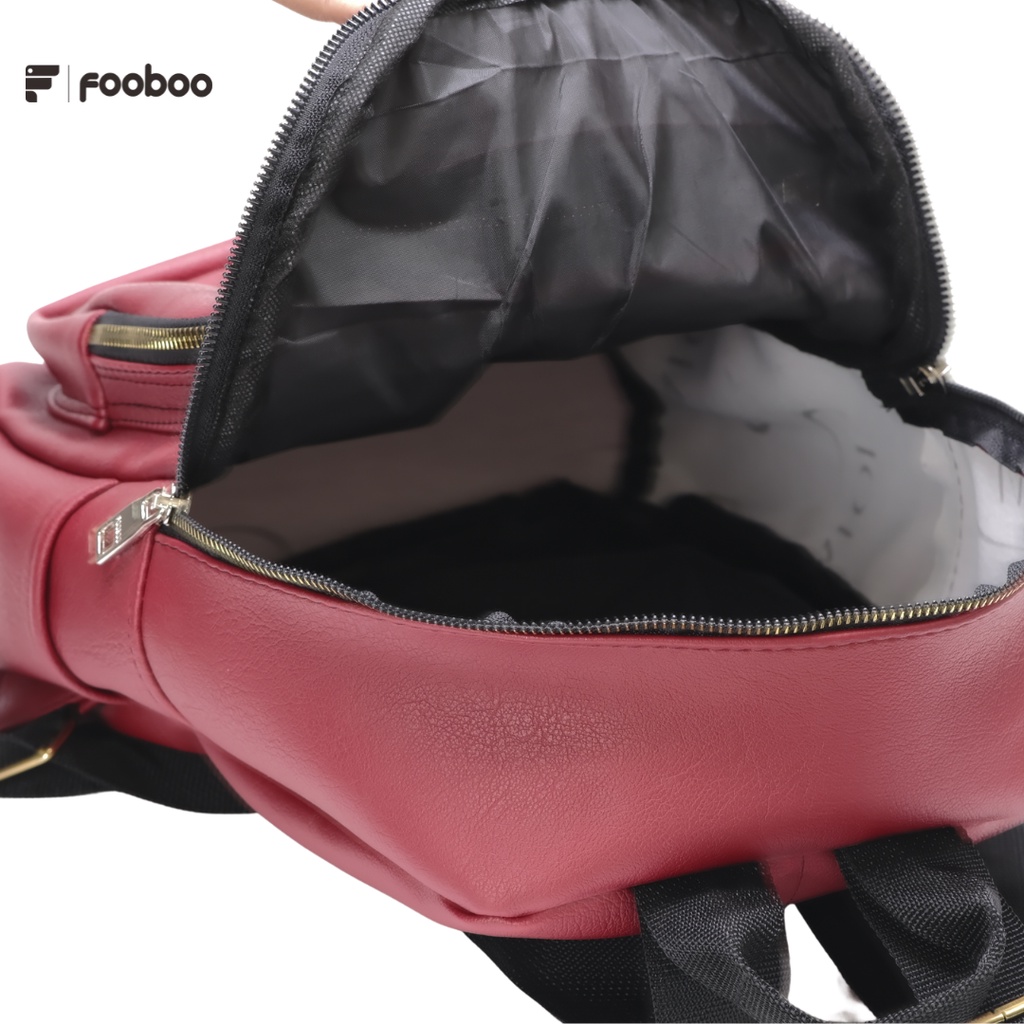 FOOBOO TAS RANSEL BACKPACK SEKOLAH STYLISH WANITA