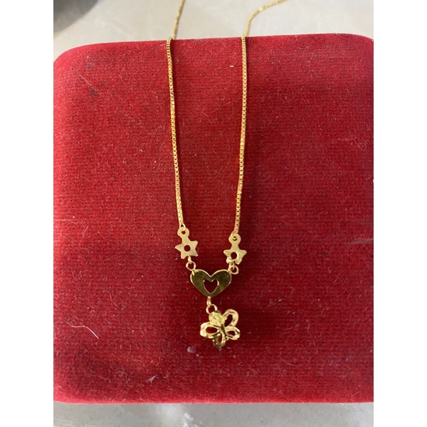 Kalung emas asli kadar 700/16k dewasa