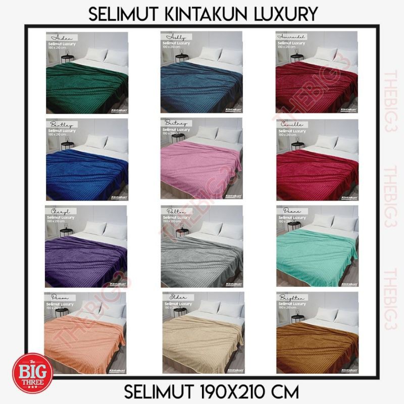 Luxury Blanket Kintakun/Selimut