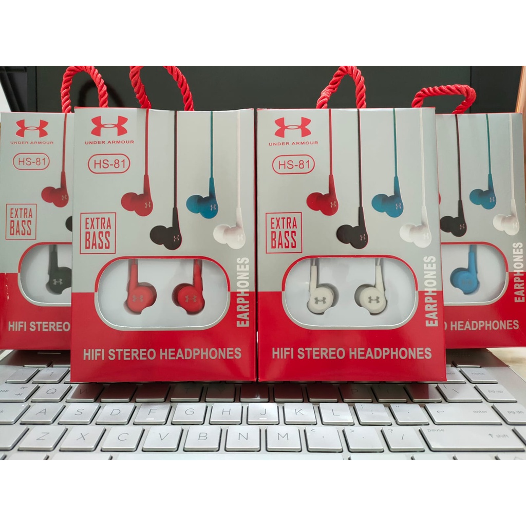 Handfree Earphone JBL HS-81 Stereo Ekstra Bass Headset JBL PM-02 (HS -81)