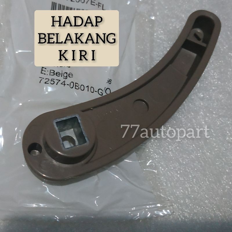 Handle jok kijang kapsul 1997 sampai 2004 kiri warna cream