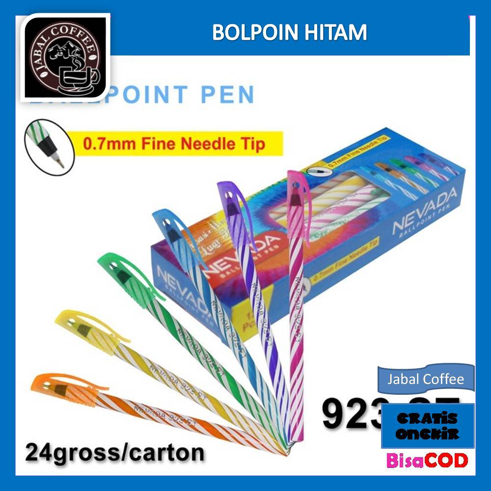 

Pulpen / Bolpoint /Bolpen Hitam / Pulpen Lilin Warna 02