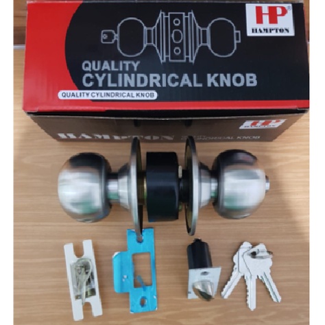 Kunci bulat cylindrical lockset Hampton KCBL 5587 ET SSS