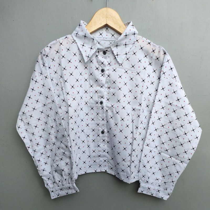 CROP TOP FLANEL / KEMEJA FLANEL WANITA / KEMEJA CROP / KEMEJA WANITA TERBARU-AL:09