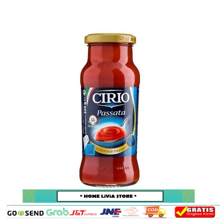 

Cirio Saus Passata Tomatoes 350 gr