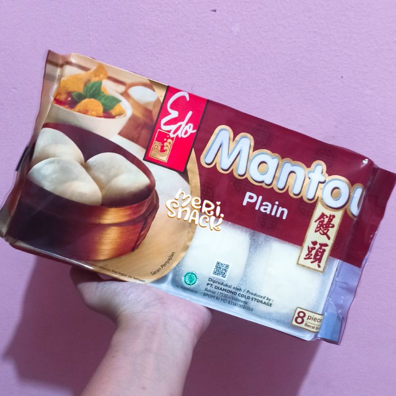 

Edo Mantou Plain Isi 8