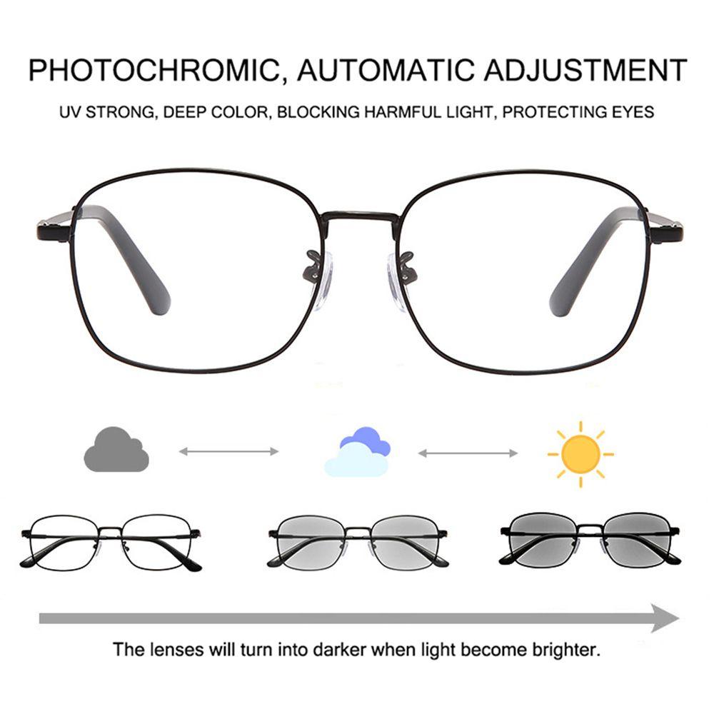 Kacamata Komputer 2 IN 1 Lensa Photochromic Anti Radiasi