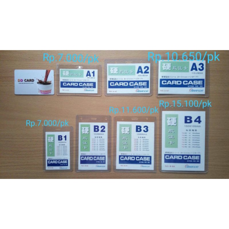 

Id card mika / glue card / name card / card case / card holder A1 / A3 / B1