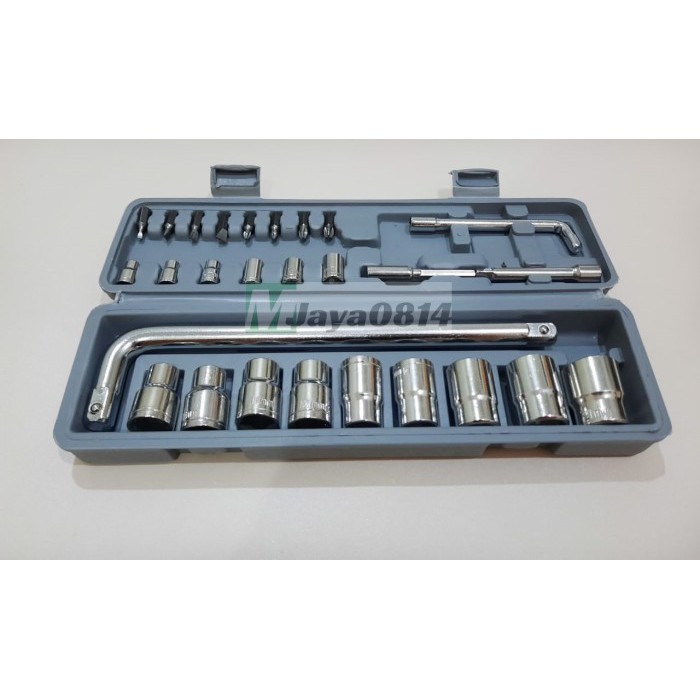 Kunci Sok 27pcs - Kunci Sock 27pcs - Socket Wrench 27pcs KENMASTER